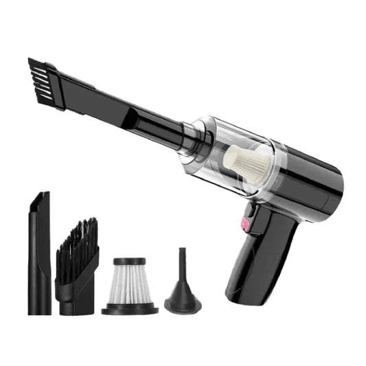 Powerful compact, wireless, and portable handheld vacuum cleaner with powerful suction & blowing | Can be used in Home & Car